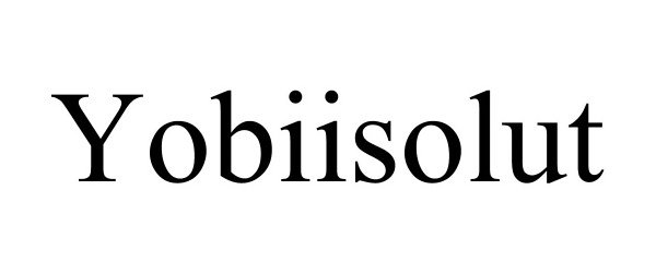  YOBIISOLUT