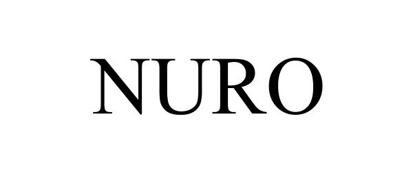 Trademark Logo NURO