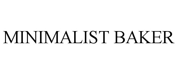 Trademark Logo MINIMALIST BAKER