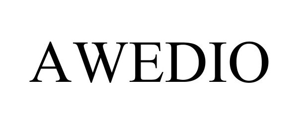 Trademark Logo AWEDIO