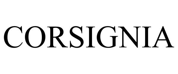 Trademark Logo CORSIGNIA