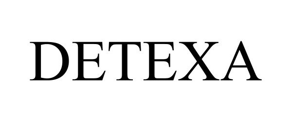 Trademark Logo DETEXA