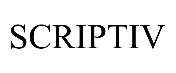 Trademark Logo SCRIPTIV