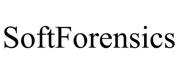 Trademark Logo SOFTFORENSICS