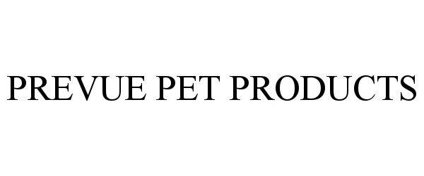 PREVUE PET PRODUCTS