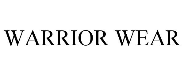 Trademark Logo WARRIOR WEAR