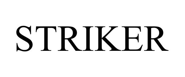 Trademark Logo STRIKER