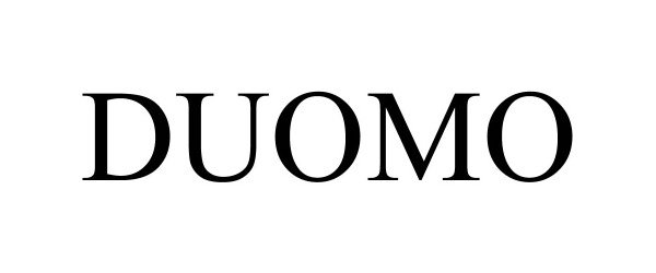 Trademark Logo DUOMO