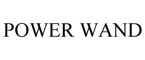 Trademark Logo POWER WAND