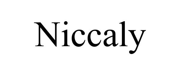 Trademark Logo NICCALY