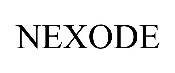 Trademark Logo NEXODE