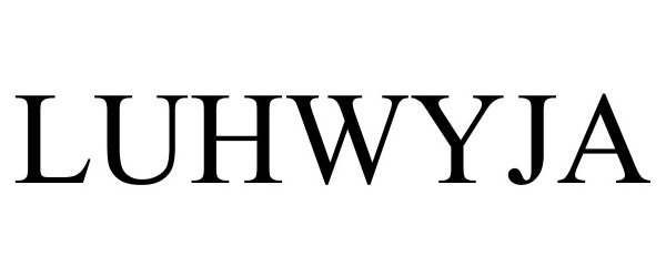 Trademark Logo LUHWYJA
