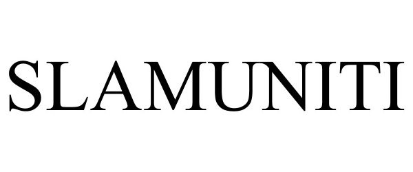 Trademark Logo SLAMUNITI
