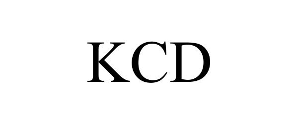 Trademark Logo KCD