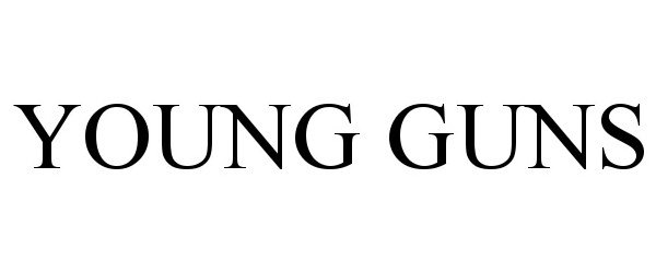 Trademark Logo YOUNG GUNS