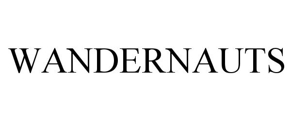 Trademark Logo WANDERNAUTS
