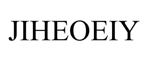 Trademark Logo JIHEOEIY