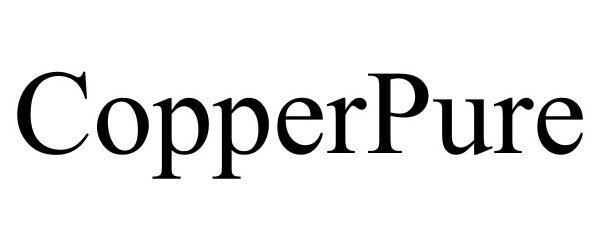 Trademark Logo COPPERPURE