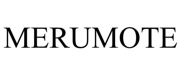Trademark Logo MERUMOTE