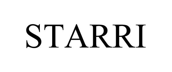 Trademark Logo STARRI