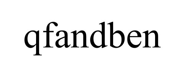 Trademark Logo QFANDBEN