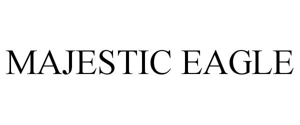 Trademark Logo MAJESTIC EAGLE