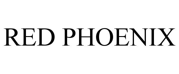 Trademark Logo RED PHOENIX