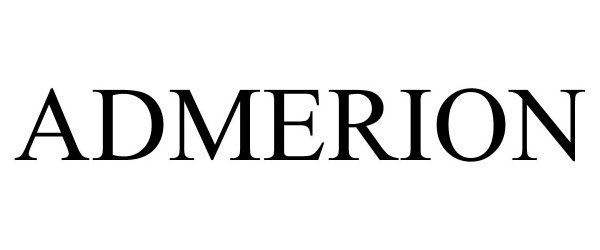 Trademark Logo ADMERION