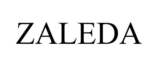Trademark Logo ZALEDA