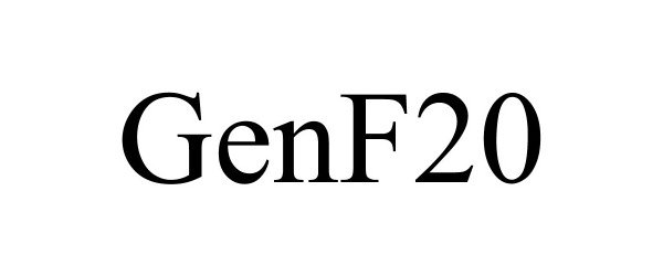 Trademark Logo GENF20