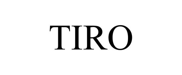 Trademark Logo TIRO