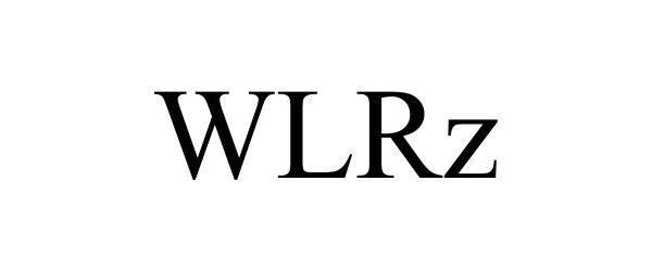Trademark Logo WLRZ
