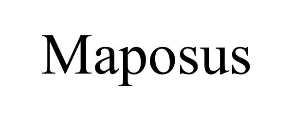 Trademark Logo MAPOSUS