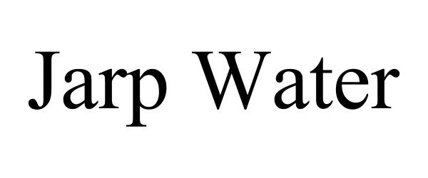 Trademark Logo JARP WATER