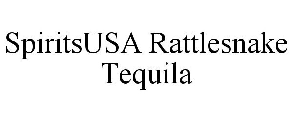  SPIRITSUSA RATTLESNAKE TEQUILA