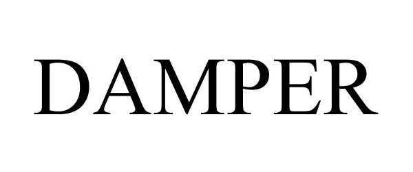 Trademark Logo DAMPER