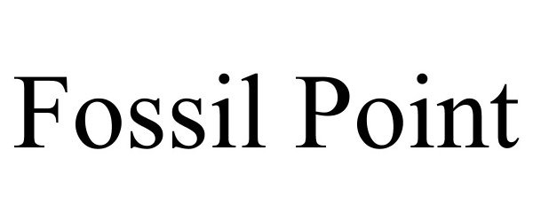 Trademark Logo FOSSIL POINT