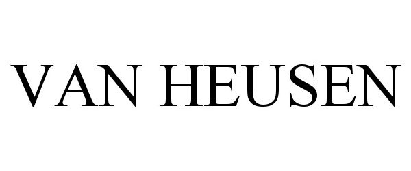 Trademark Logo VAN HEUSEN