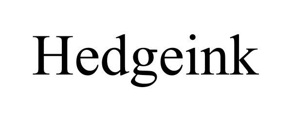  HEDGEINK