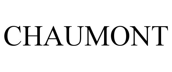 Trademark Logo CHAUMONT