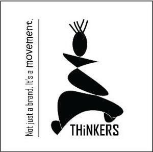 Trademark Logo THINKERS NOT JUST A BRAND IT'S A MOVEMENT