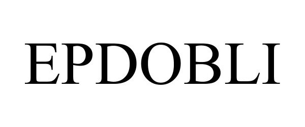 Trademark Logo EPDOBLI