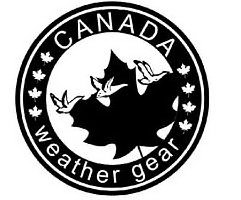 Trademark Logo CANADA WEATHER GEAR