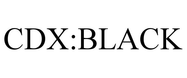  CDX:BLACK