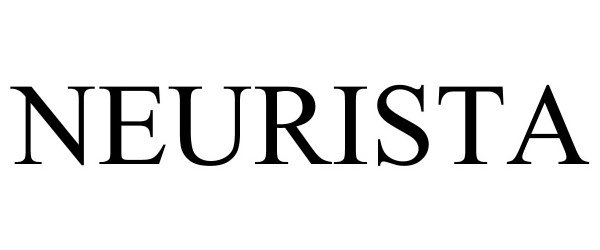 Trademark Logo NEURISTA