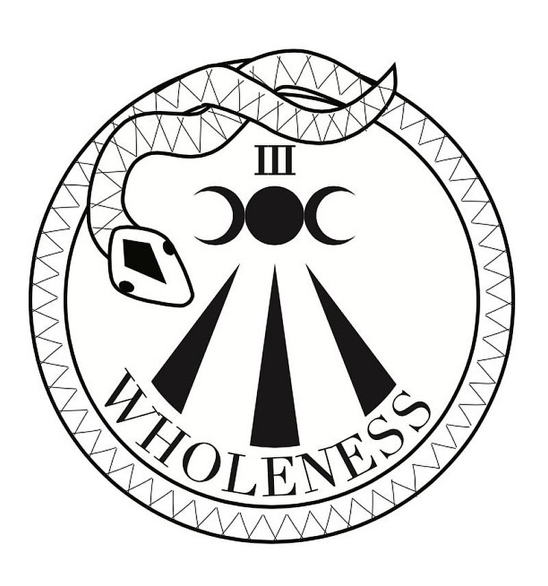 Trademark Logo WHOLENESS, ROMAN NUMERAL 3