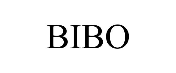 Trademark Logo BIBO