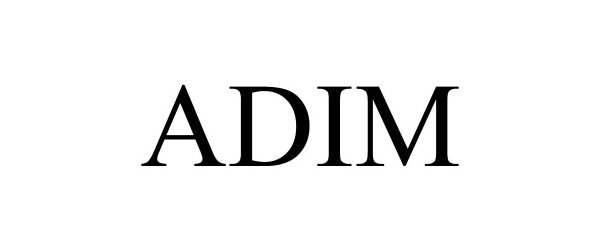 Trademark Logo ADIM
