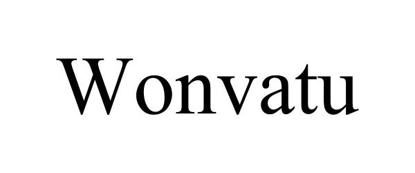 Trademark Logo WONVATU