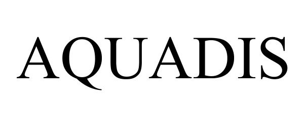 Trademark Logo AQUADIS